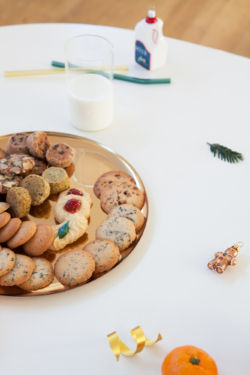 Plateau Biscuit Table Sucre Canne Speculoos Table Noel Maison Dandoy