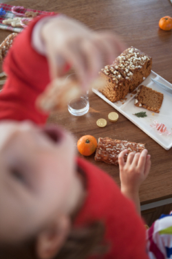 Pain Epices Degustation Fille Sucre Canne Speculoos Table Noel Maison Dandoy