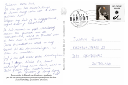 Carte Postale Fred Juliana Texte Maison Dandoy