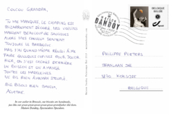 Carte Postale Agathe Philippe Texte Maison Dandoy